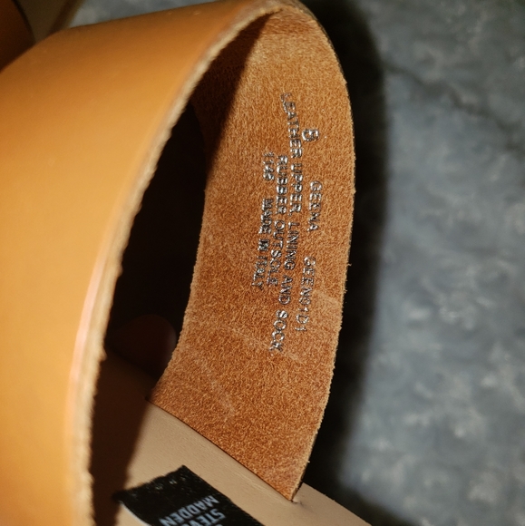 Steve madden Geena Cognac leather sandals - Picture 5 of 6